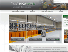Tablet Screenshot of micaconseils.com